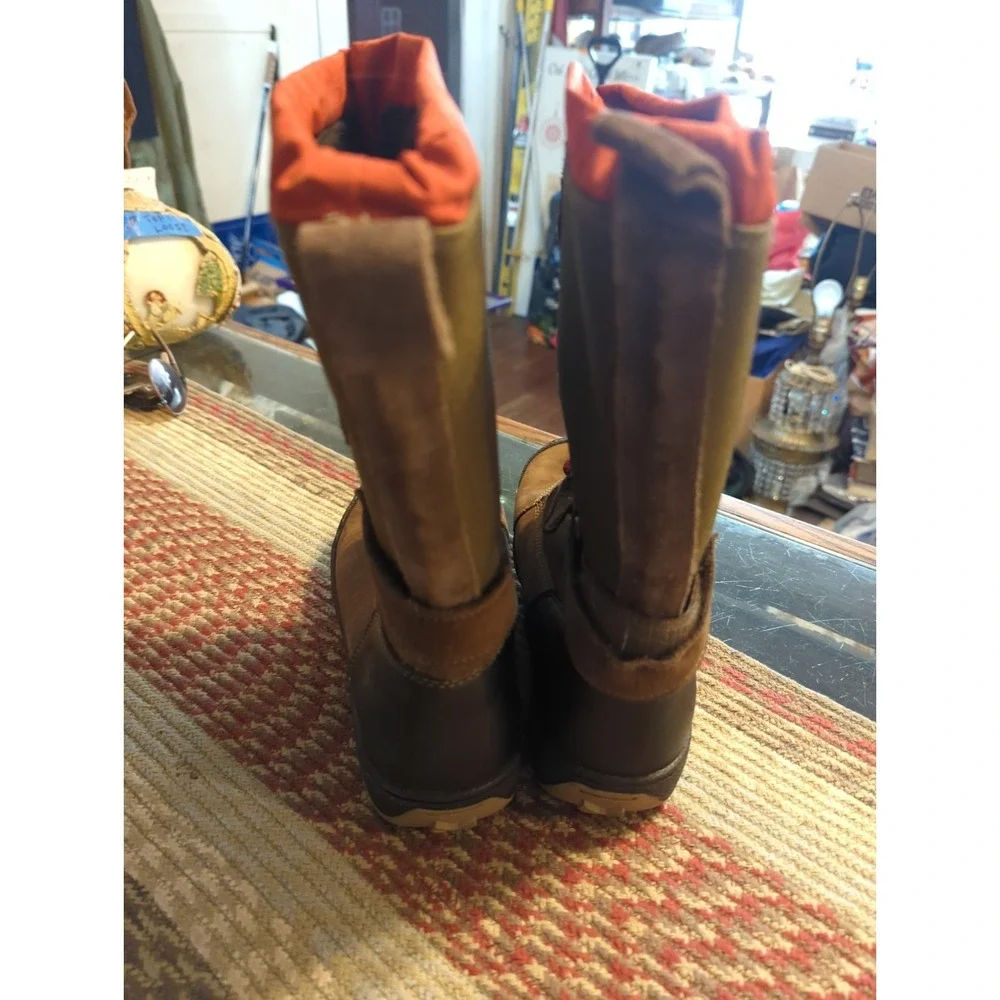 Big KIDS Timberland THERMOLITE Furry Lined Waterproof‎ Boots Size 4.5